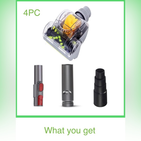 Fits Dyson Air Driven Pet Turbo Brush Vacuum Nozzle Tool Hose Adapter V6/7/8/10 - Picture 2 of 10